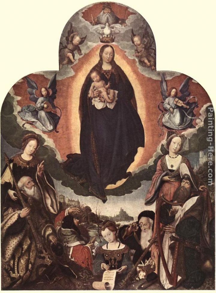 Jan Provost The Coronation of the Virgin